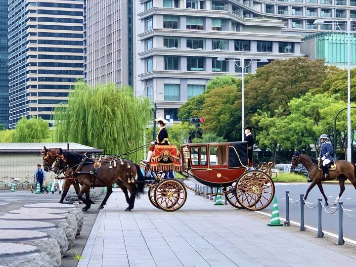 Today's Imperial Palace running tour