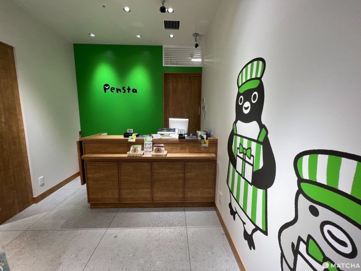 JR上野站「Pensta」西瓜卡企鵝咖啡廳
