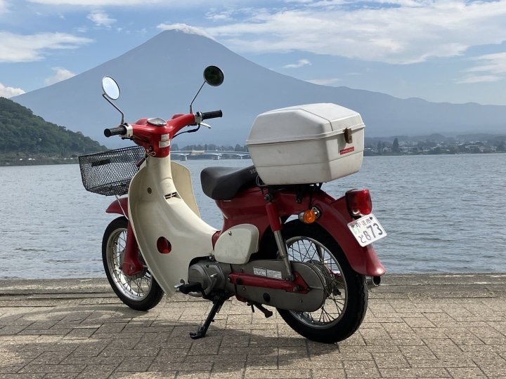 [山梨/河口湖]與租賃的Cub一起跑步！車型列表