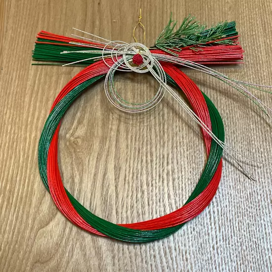 [Asakusa, Tokyo] Would you like to make a Christmas wreath using the traditional Japanese decorative string "Mizuhiki"?