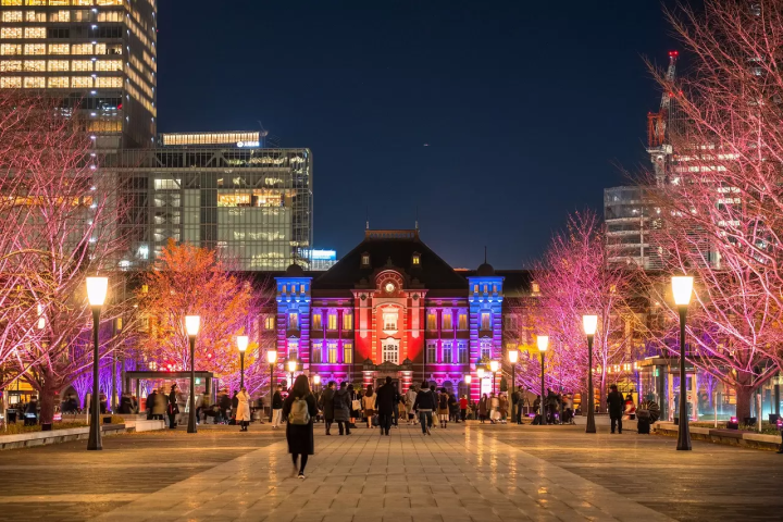 Winter Illuminations at Tokyo Station