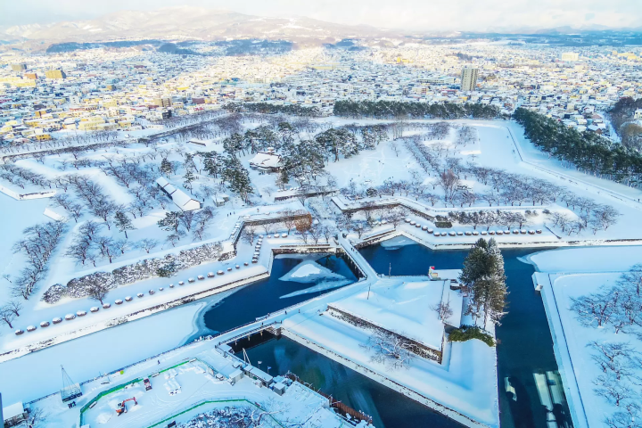 Goryokaku ในฮาโกดาเตะ 