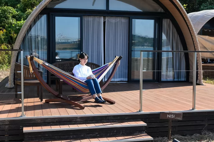 A relaxing trip to enjoy glamping! "GLAMPROOK Shimanami" accommodation report