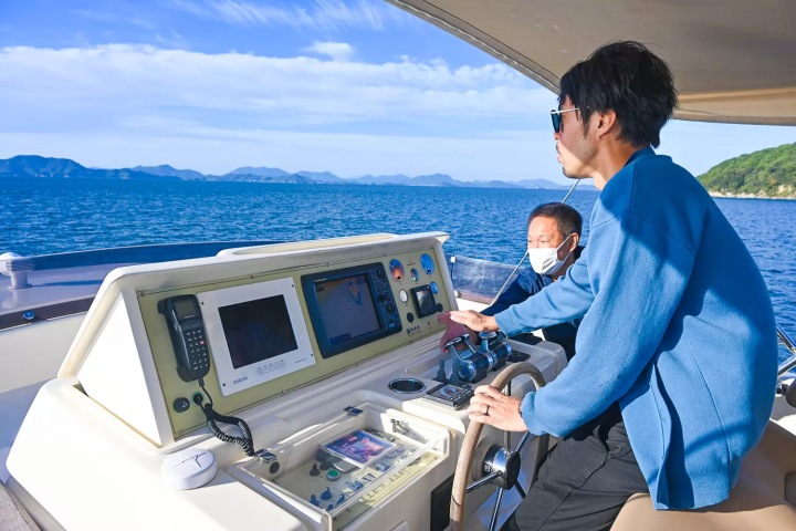 游览“岛波海道”！享受濑户内海的豪华游轮和豪华美食