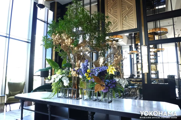 以「YOKOHAMA Déco」為主題的飯店內裝 