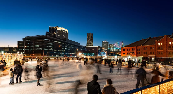 橫濱紅磚倉庫 聖誕點燈 市集活動