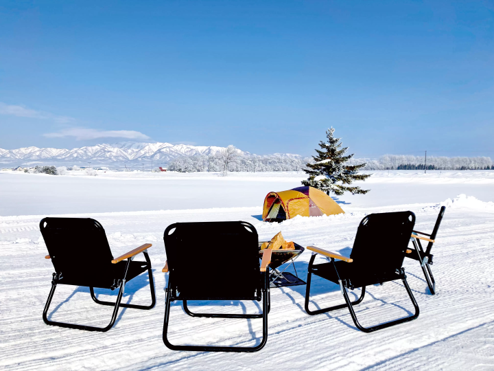 One of the largest snow play fields in Japan! Bibai Snowland