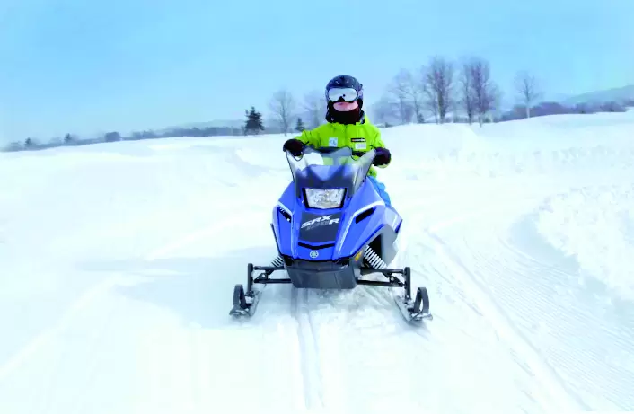 One of the largest snow play fields in Japan! Bibai Snowland