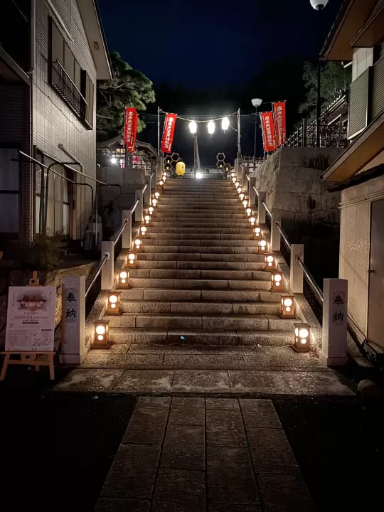 【無事に終了しました】茨城県　大洗町　「うみまち照らす」ライトアップイベント　IN西福寺