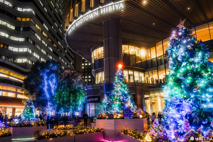 東京中城、日比谷中城聖誕點燈活動展開,搶先感受2種不同氛圍的聖誕夜!