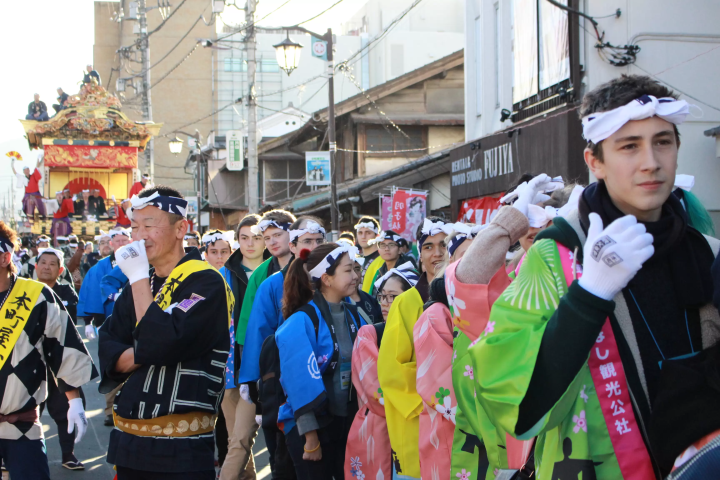 秩父夜祭山車引き体験(2023年12月2日限定)締切は11/29多言語ガイド付き♪
