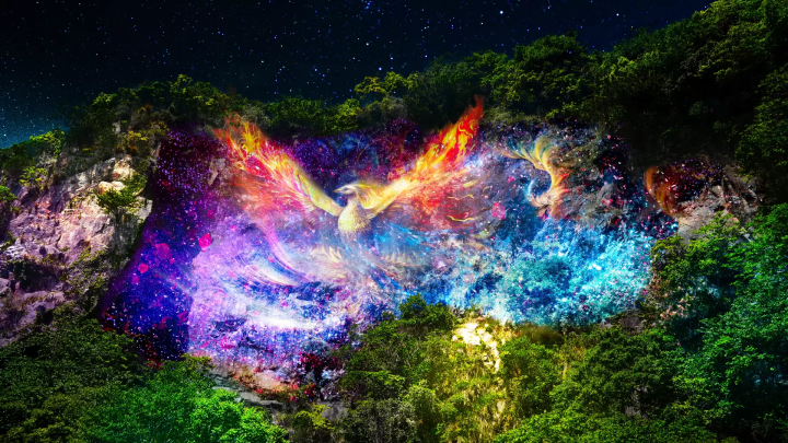 [2023年11月23日星期四至2023年11月25日星期六在吉良屏风墙（爱知县西尾市）举行]西尾市70周年纪念项目吉良屏风墙投影映射