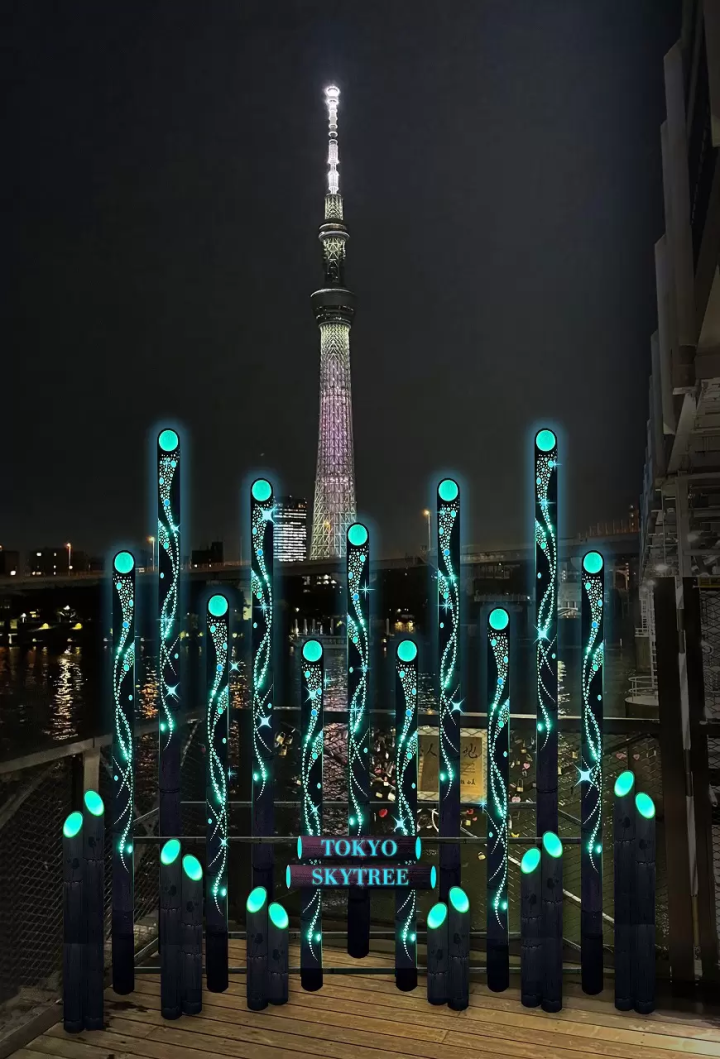 Tokyo Shitamachi Kaiyu Bamboo Light, Sumida’s Beautiful Winter Event