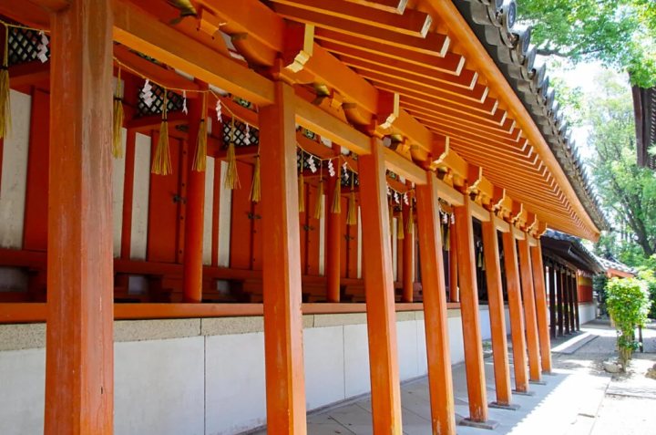 「播磨国総神殿」を西側から撮影 