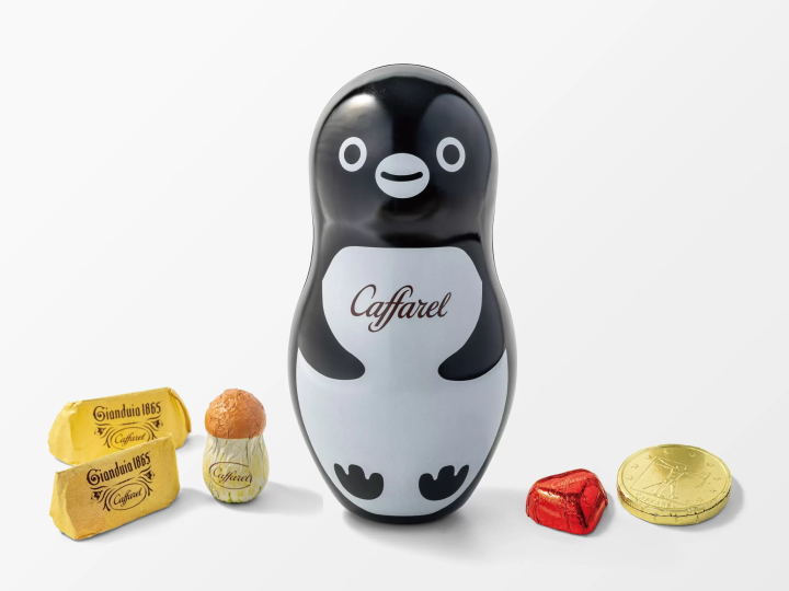 Caffarel Suica企鵝罐