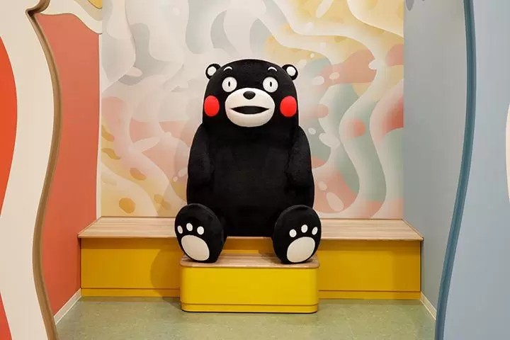 You can meet Kumamon every day. Kumamon Square has reopened!