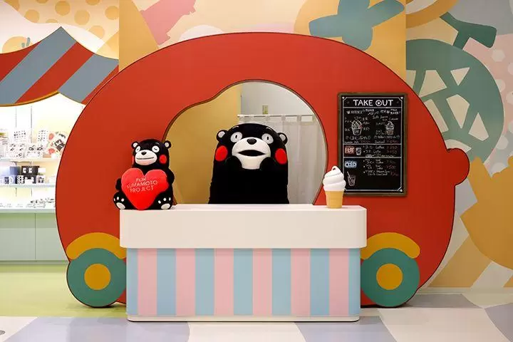 You can meet Kumamon every day. Kumamon Square has reopened!