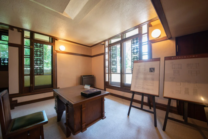 【고베시】 일본에 현존하는 귀중한 프랭크 로이드 라이트 건축은 최고의 사진 빛나는 장소