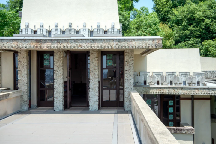 【고베시】 일본에 현존하는 귀중한 프랭크 로이드 라이트 건축은 최고의 사진 빛나는 장소