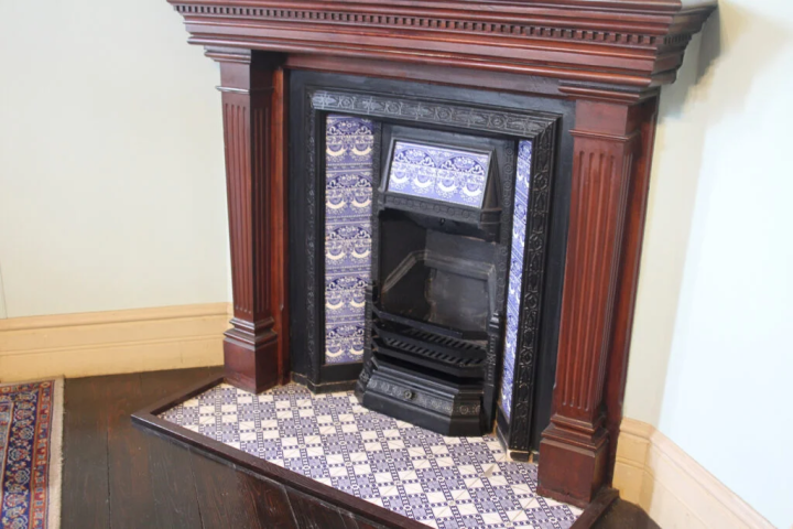 每个房间的壁炉都有一个非常好的设计！ 