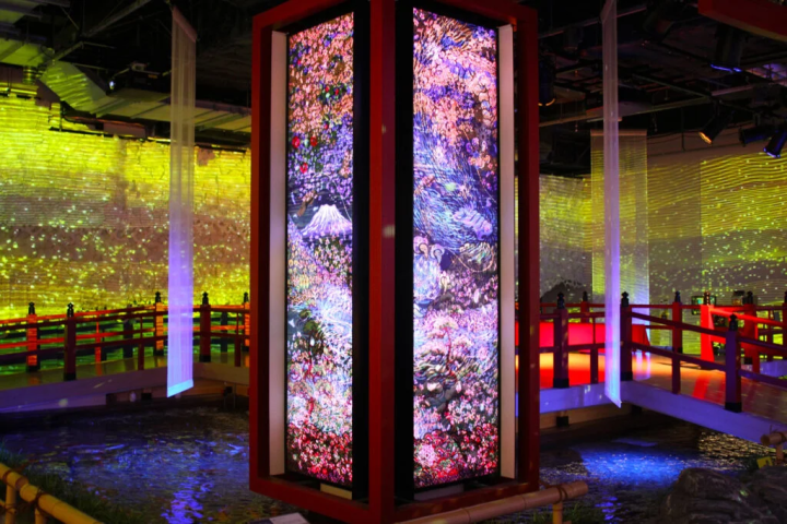 日式风格的摄影空间也深受海外游客的欢迎。 