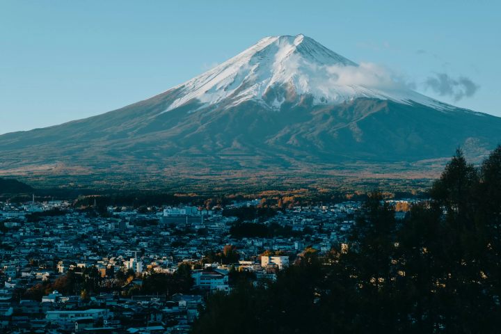 日本富士山景點 吉田市X台灣插畫家Cherng