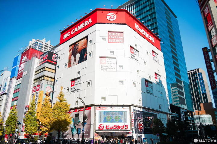 BicCamera的展店特徵