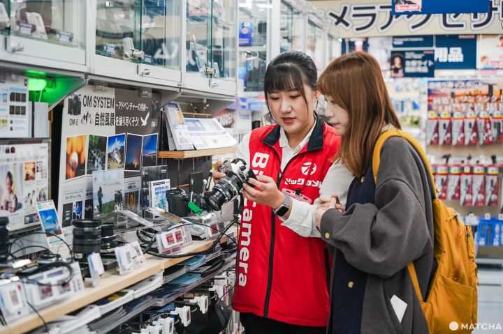 Bic Camera外語店員