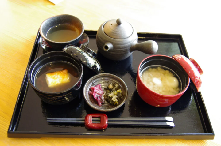 照片提供:“小豆博物馆”/红白善哉也很受欢迎<br>