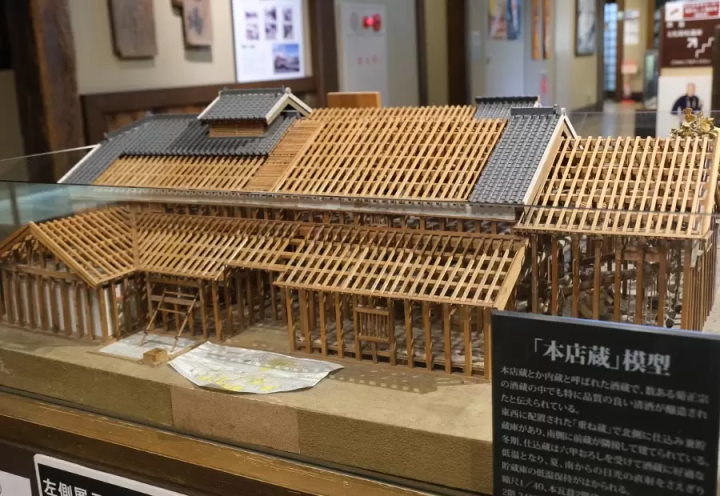 ▲“本田藏”的再现模型 