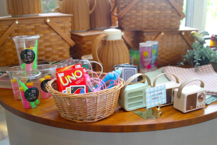 飯店也提供收費的遊樂設施出租。 