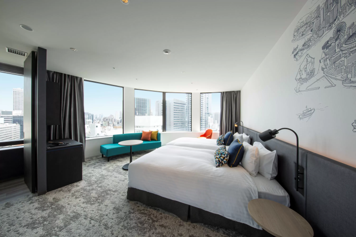 [A fusion of Osaka-like quality and playfulness] Hotel Intergate Osaka Umeda