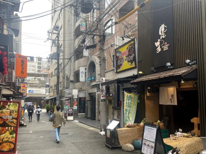 Just a short walk from the station