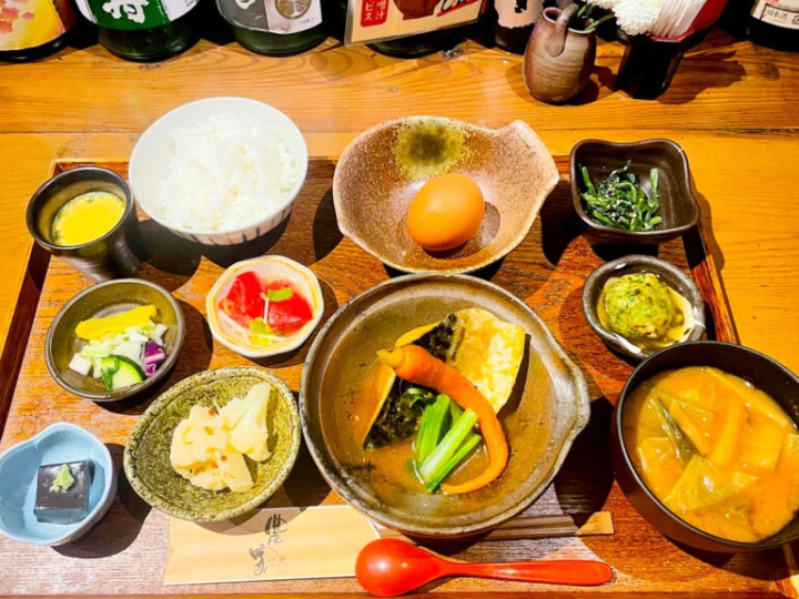 "Daily farmer's meal" 1,280 yen