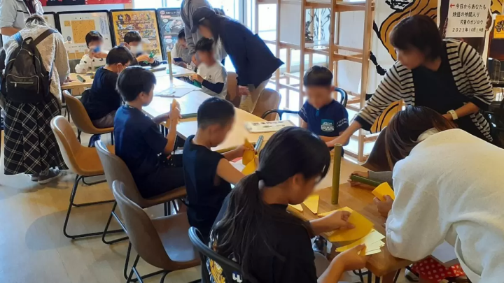 辻川観光交流センターにて 