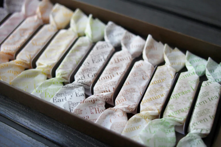 The colorful wrapping paper is also cute.