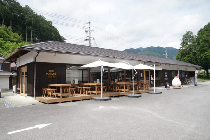 A facility surrounded by rich nature