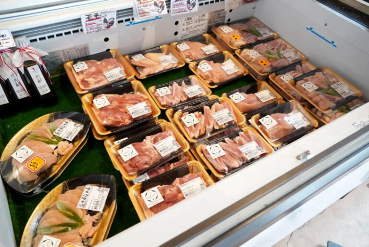 Chicken sales corner