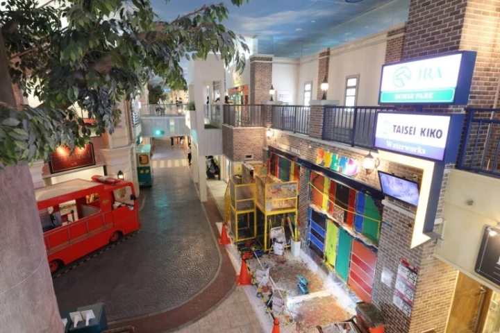 Cityscape of "Kidzania Koshien"