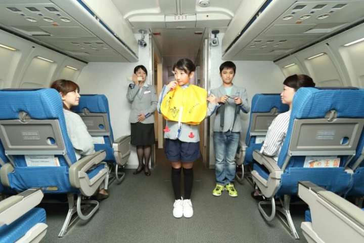 Parents can board the plane as passengers