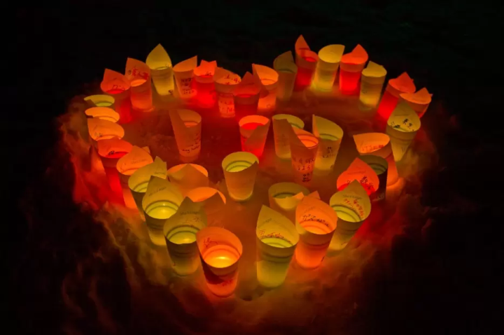 白馬谷、溫泉、聲音與煙火