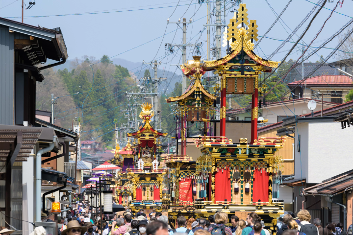 Takayama Spring Festival (Sanno Festival), one of Japan's three most beautiful festivals