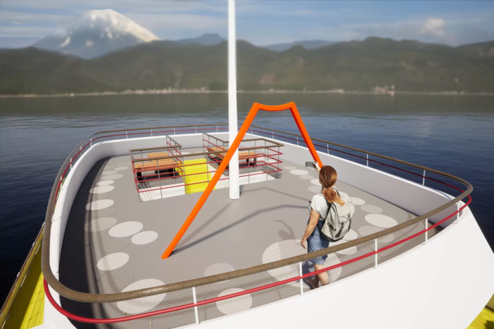 箱根蘆之湖遊船SORAKAZE