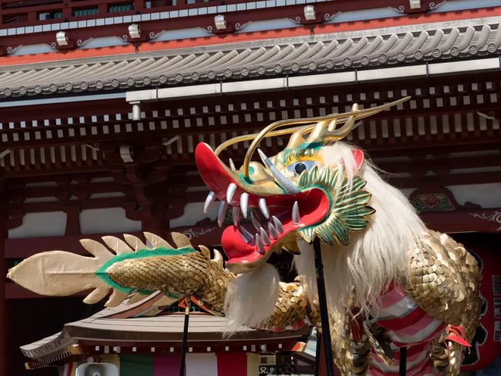 Dragons in Japan
