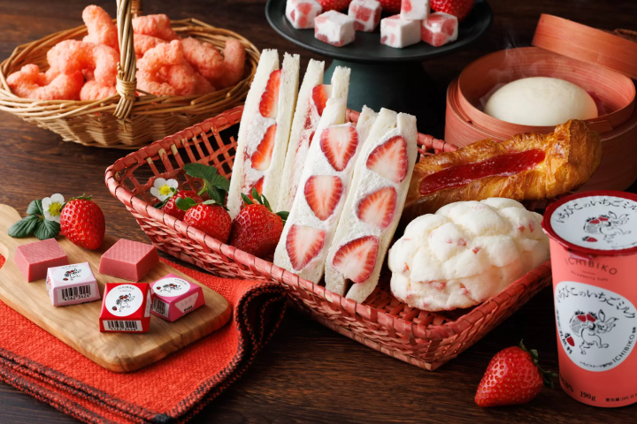 LAWSONＸICHIBIKO草莓季來啦！18樣草莓商品，粉紅風暴席捲而來！