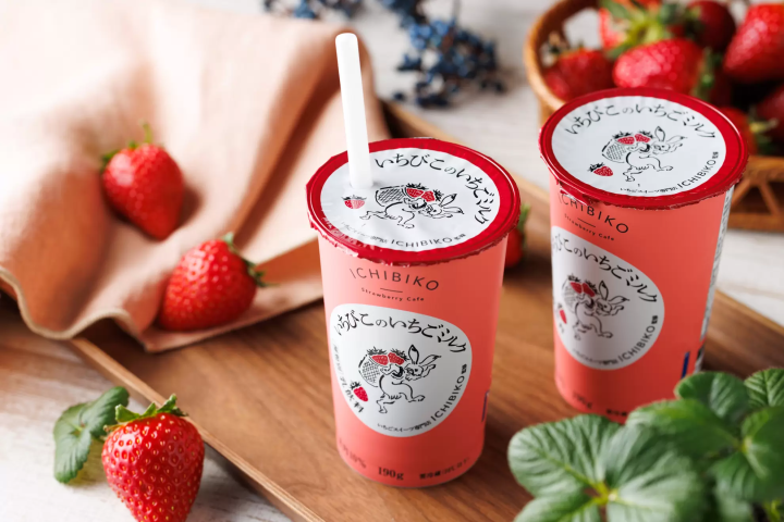 LAWSONＸICHIBIKO草莓季 草莓牛奶