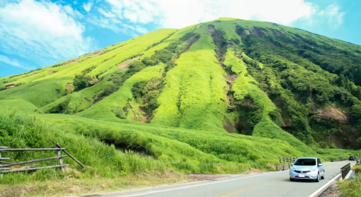 Let's feel the rich nature! Aso drive course full of scenic spots