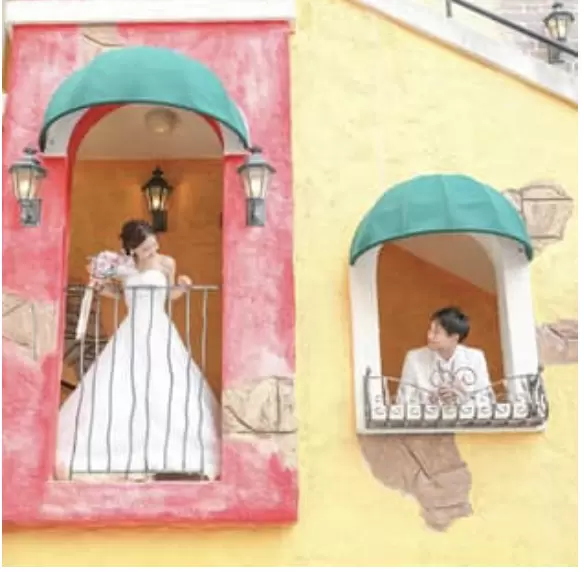 Regarding application for permission to take wedding photos in American Village (Depot Island)