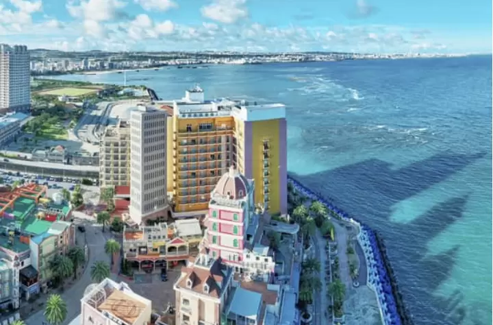 Regarding application for permission to take wedding photos in American Village (Depot Island)