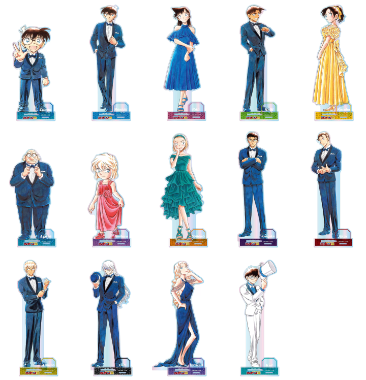 連載30週年紀念 名偵探柯南展 柯南髮圈